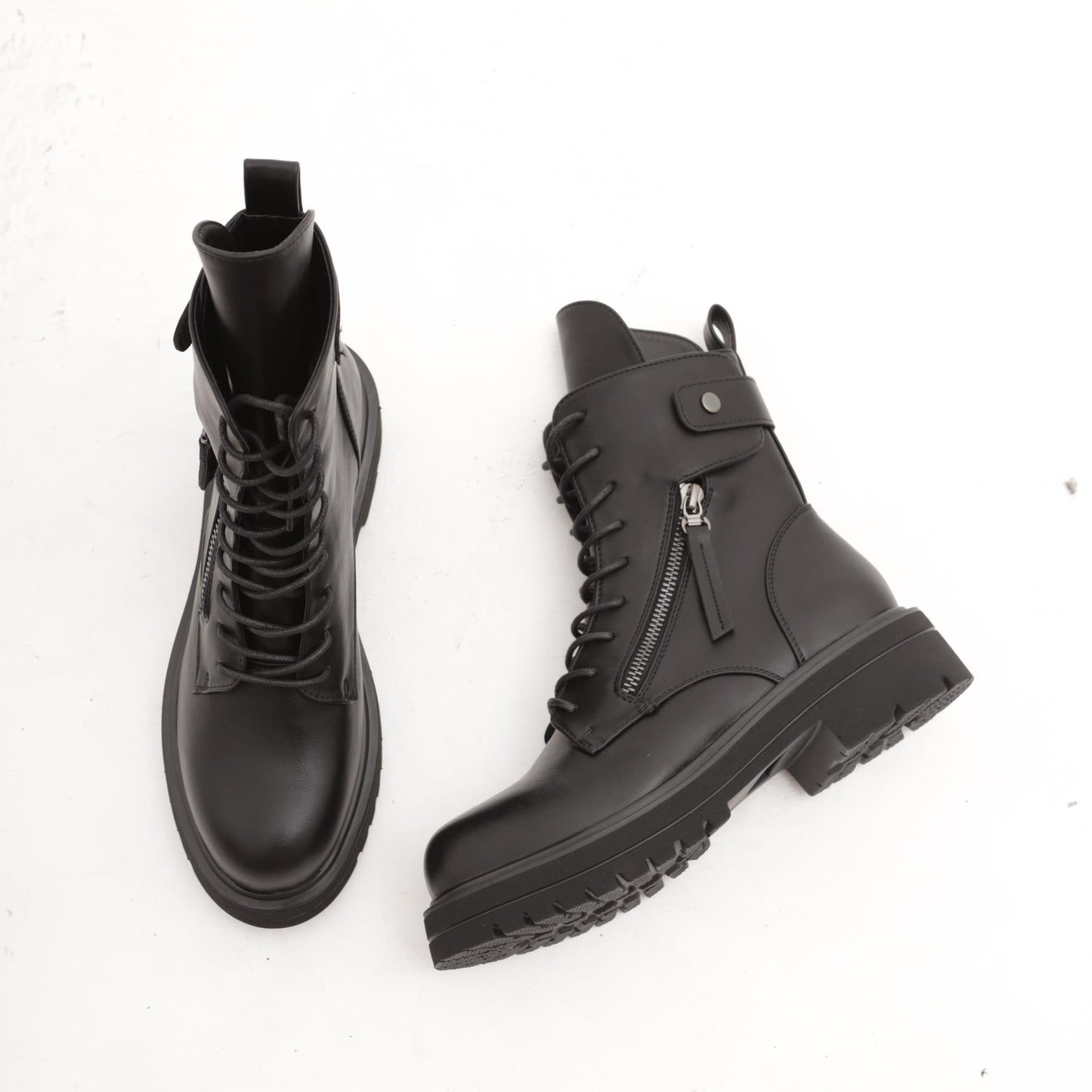 ANFIBIO ZIP CINTURINO NERO