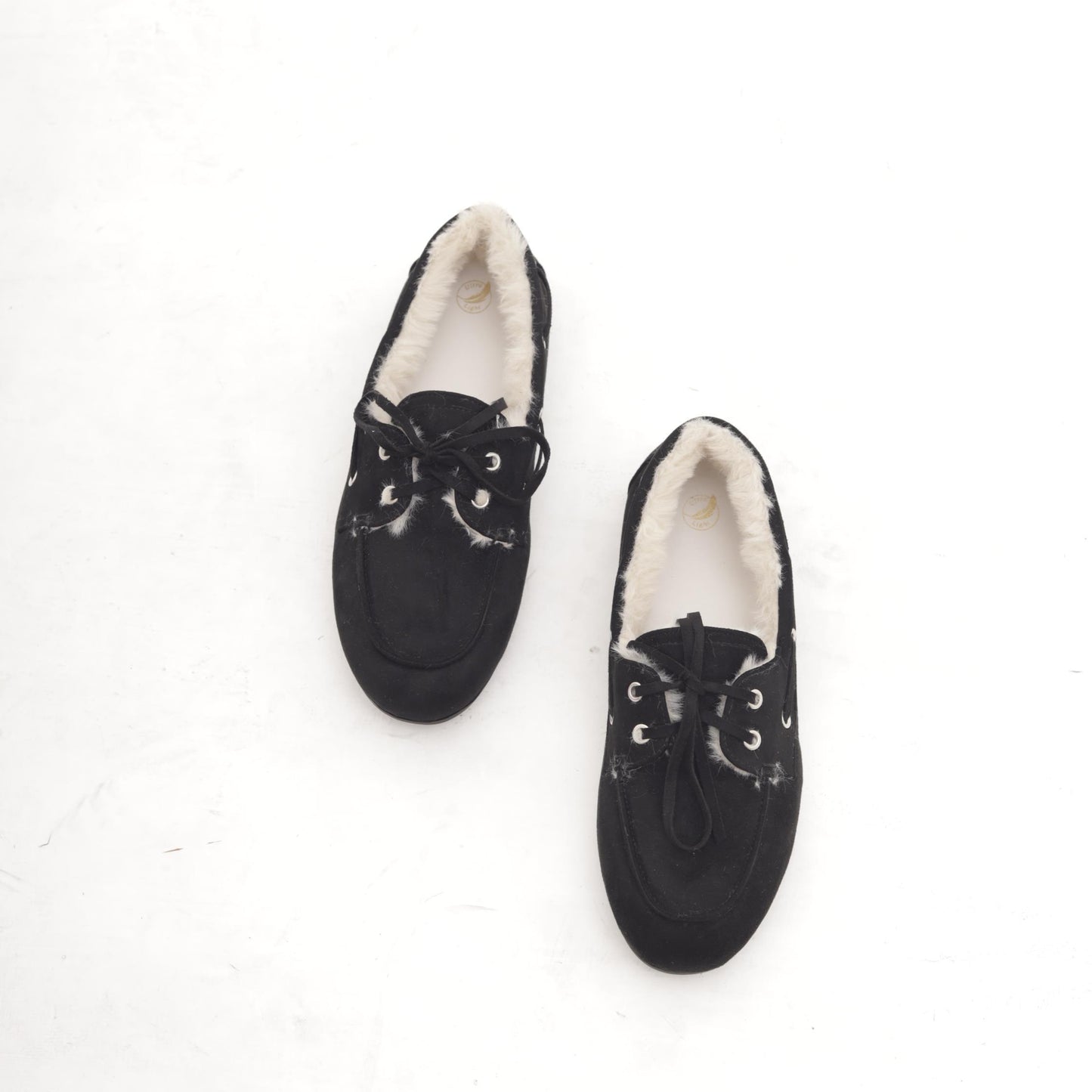 MOCASSINO VELA FUR NERO