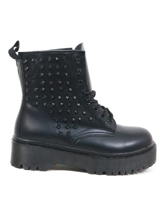 ANFIBIO 8 BUCHI PLATFORM BORCHIE NERO