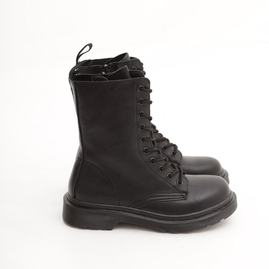 ANFIBIO ALTO CON ZIP NERO