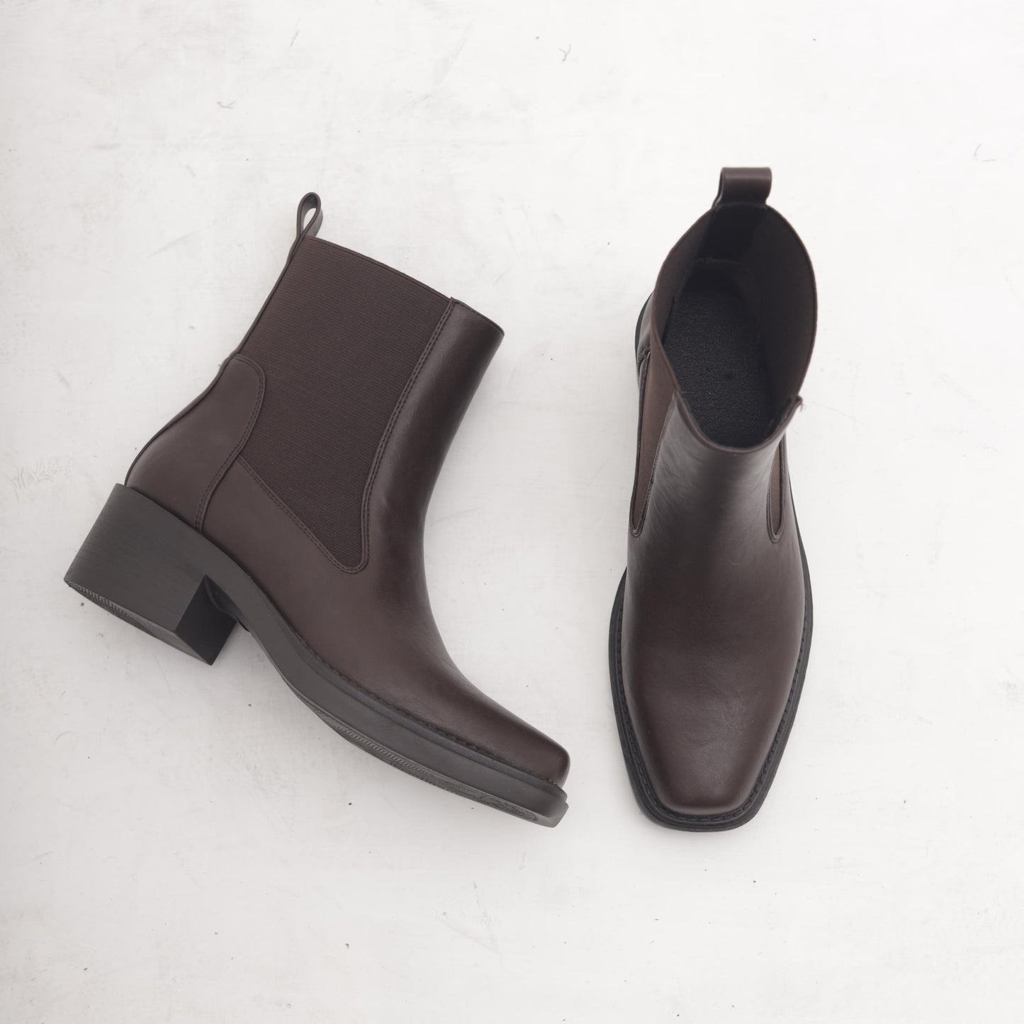 STIVALETTO TEXANO ELASTICI TESTA DI MORO MP2741-4PUTM CHOCOLA