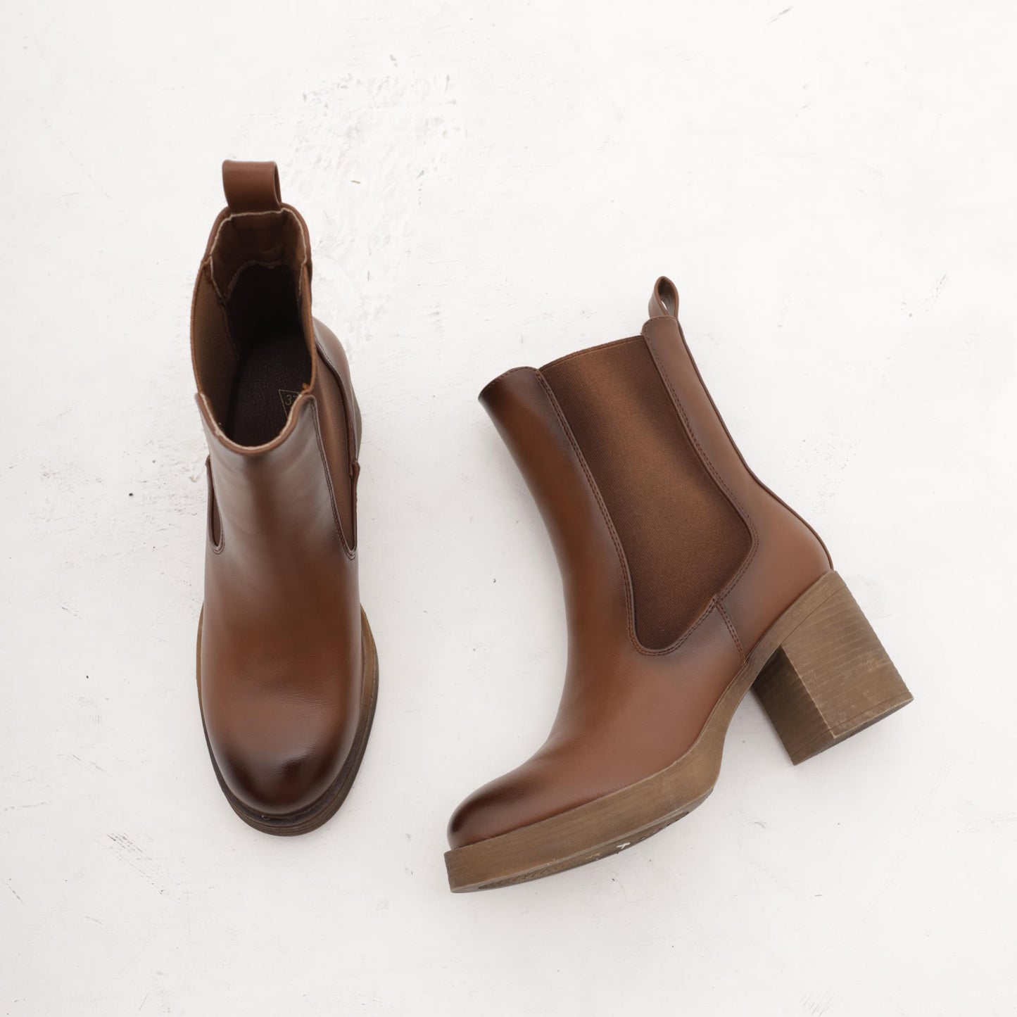 TRONCHETTO BASSO ELASTICI MARRONE MP749-1PUMR CHOCOLA