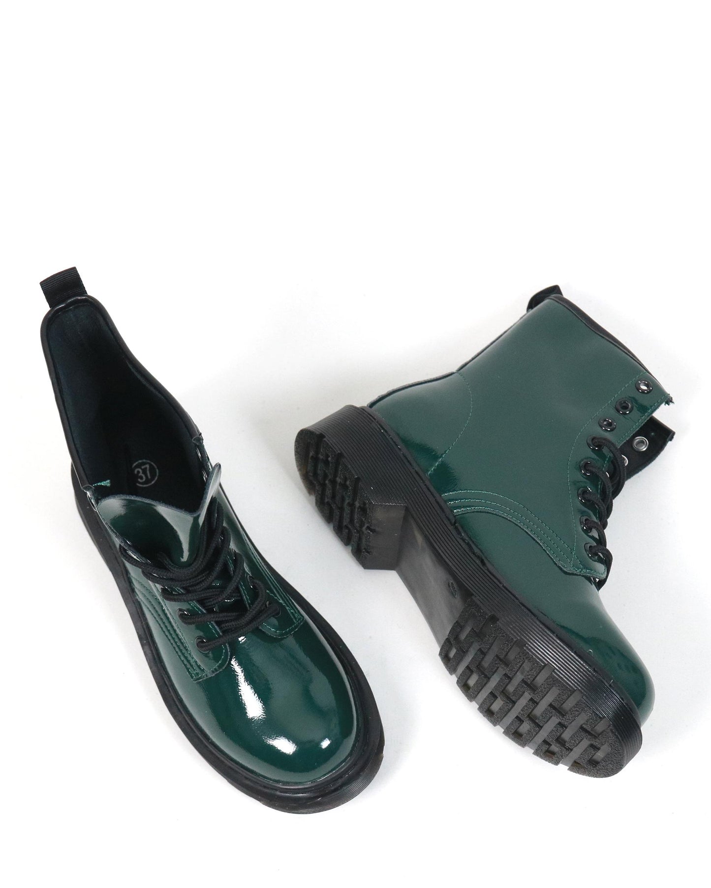 ANFIBIO 8 BUCHI VERNICE VERDE MT88ABPUVE CHOCOLA