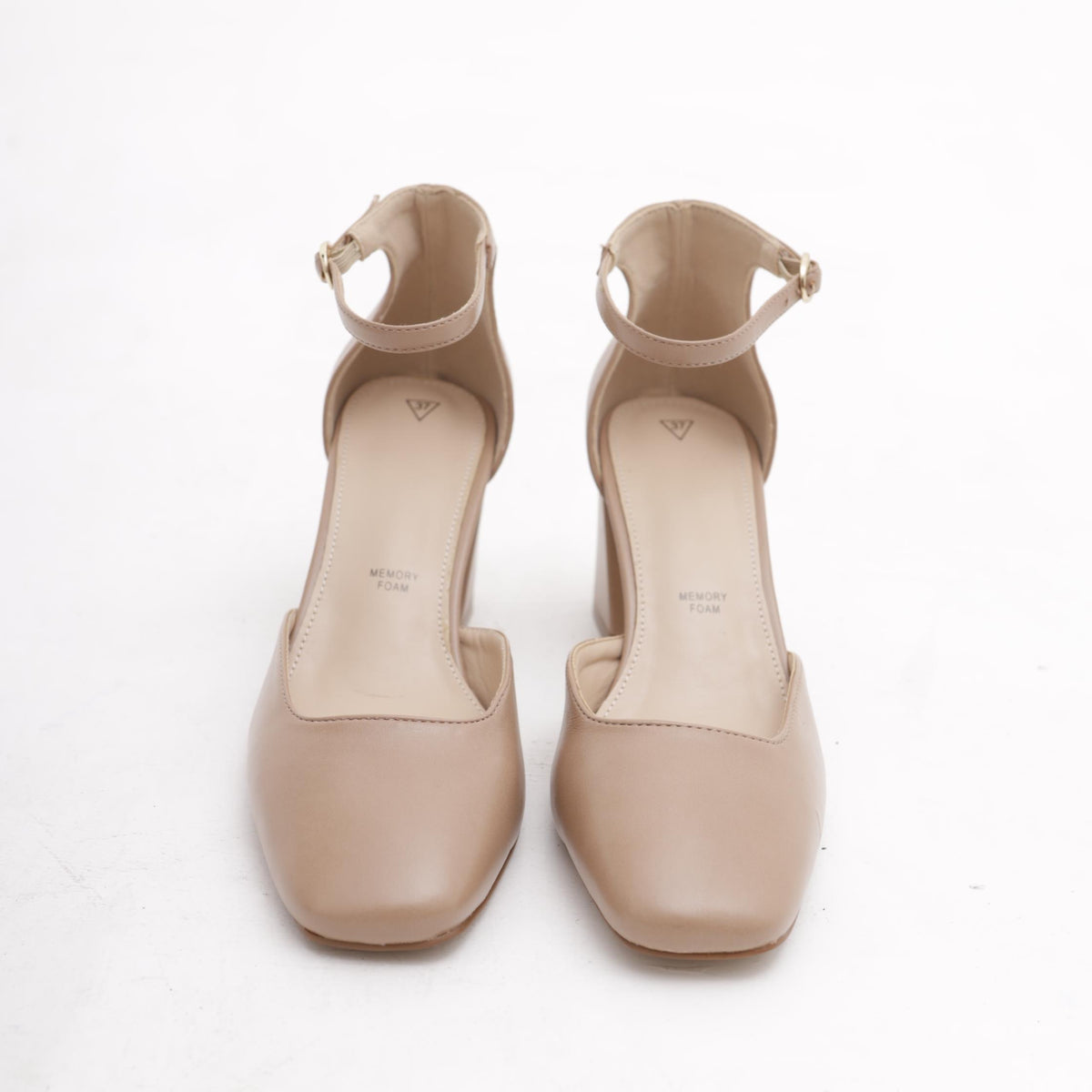 DECOLLETE' D'ORSAY QUADRATA DARK NUDE