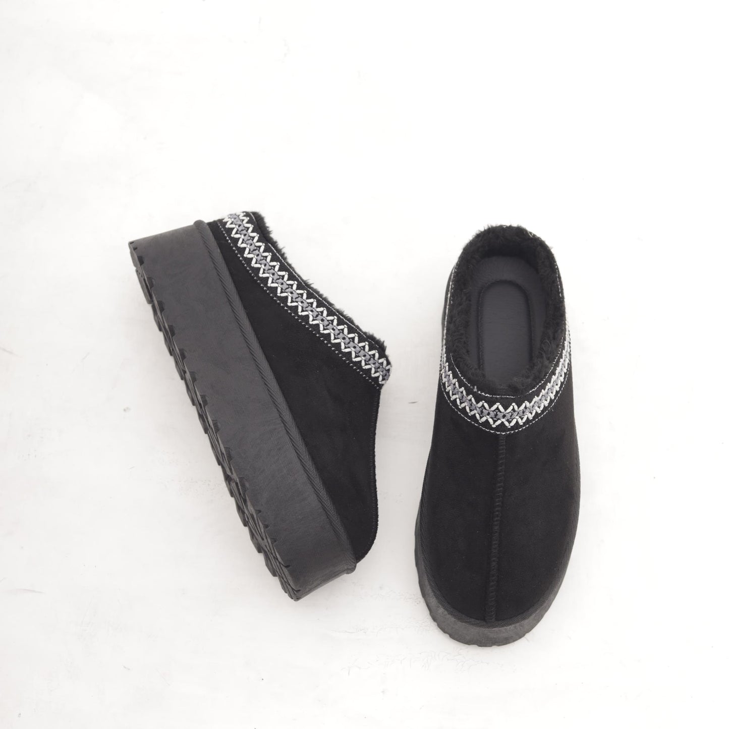 SABOT MAMMUT BORDATO NERO MP1002-1MFNE CHOCOLA