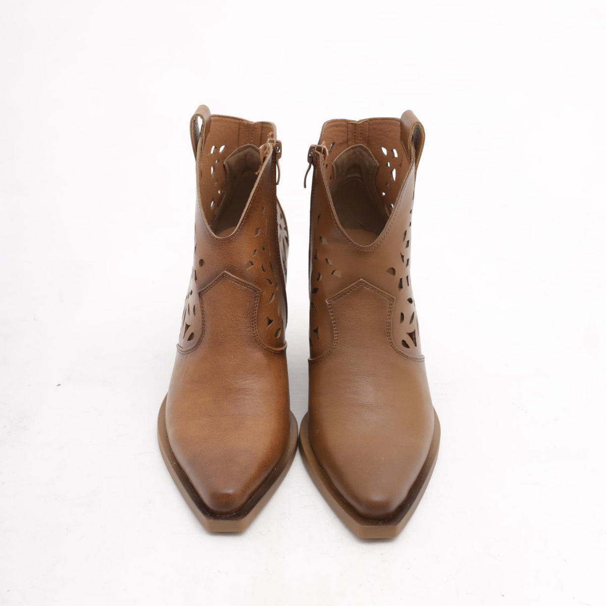TEXANO BASSO TRAFORATO CUOIO<BR/>
