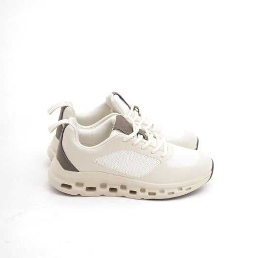 SNEAKERS RUNNING CLOUD GOMMA BEIGE