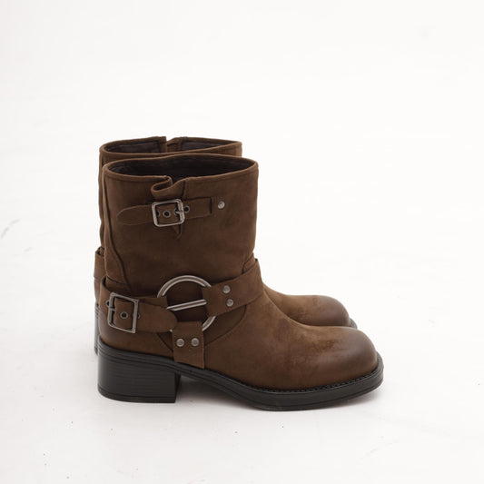 BIKER BASSO QUADRATO TESTA DI MORO MP730-2MFTM CHOCOLA