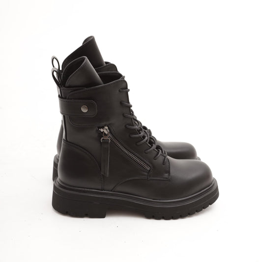 ANFIBIO ZIP CINTURINO NERO