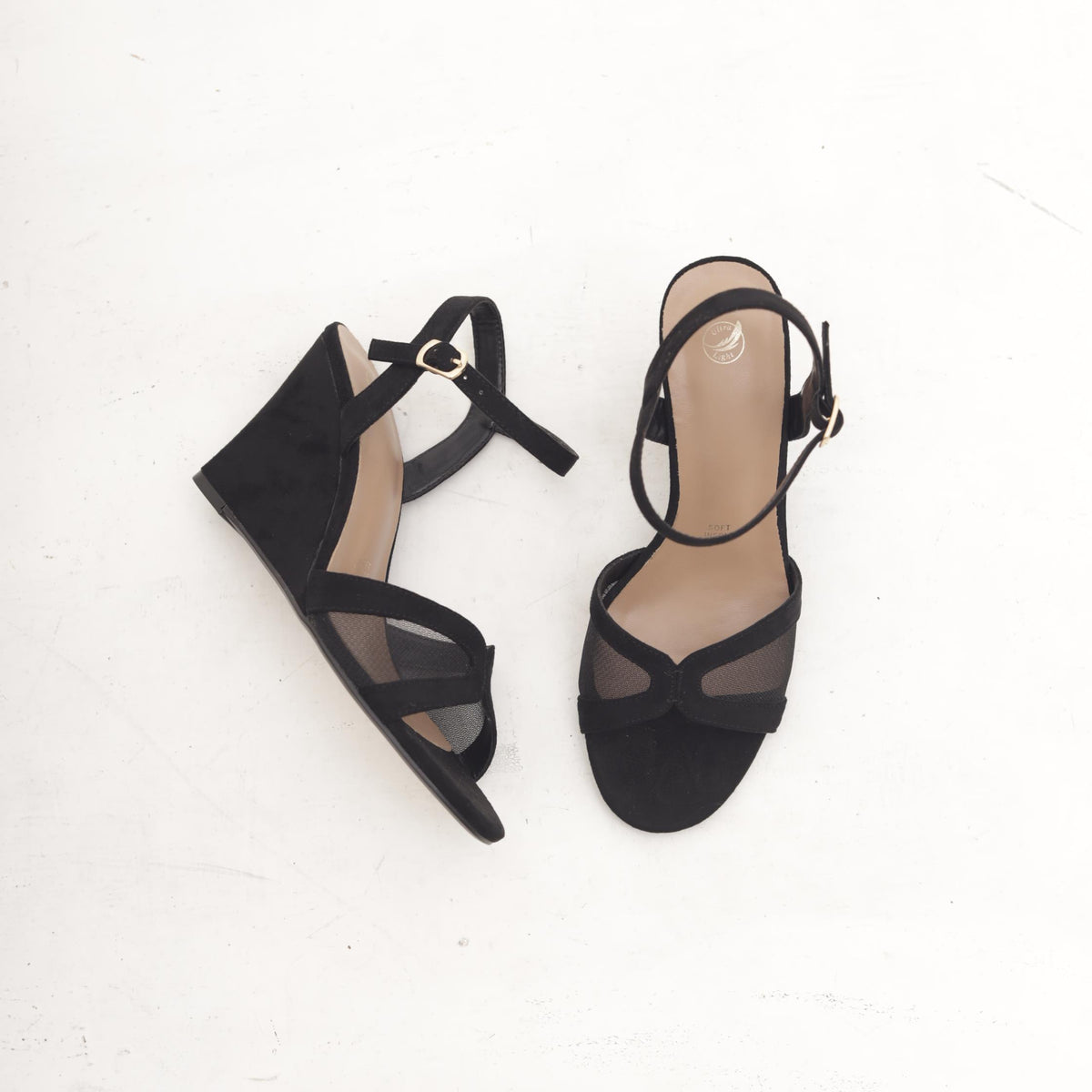 SANDALO ZEPPA MESH NERO