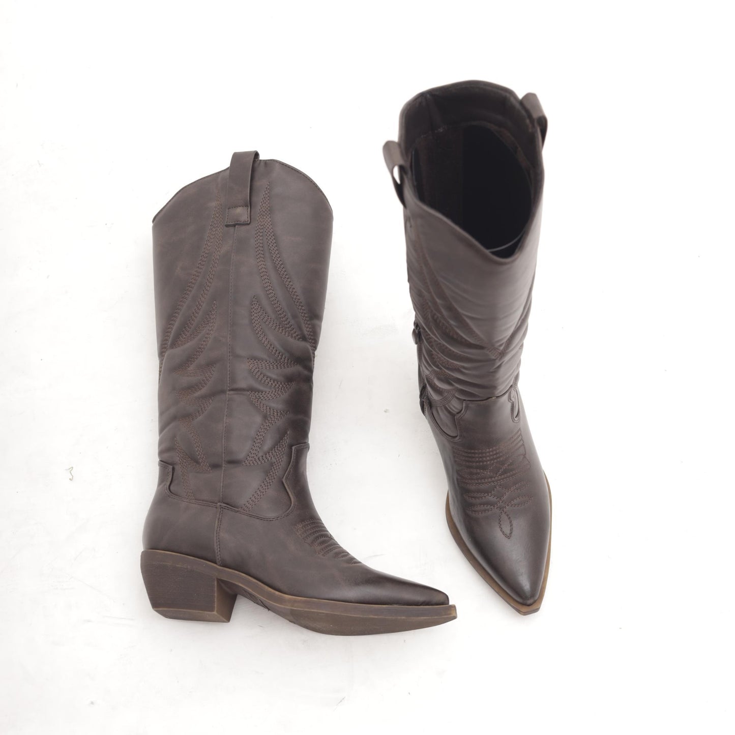 STIVALE CAMPEROS RICAMO TESTA DI MORO MP2702-3PUTM CHOCOLA