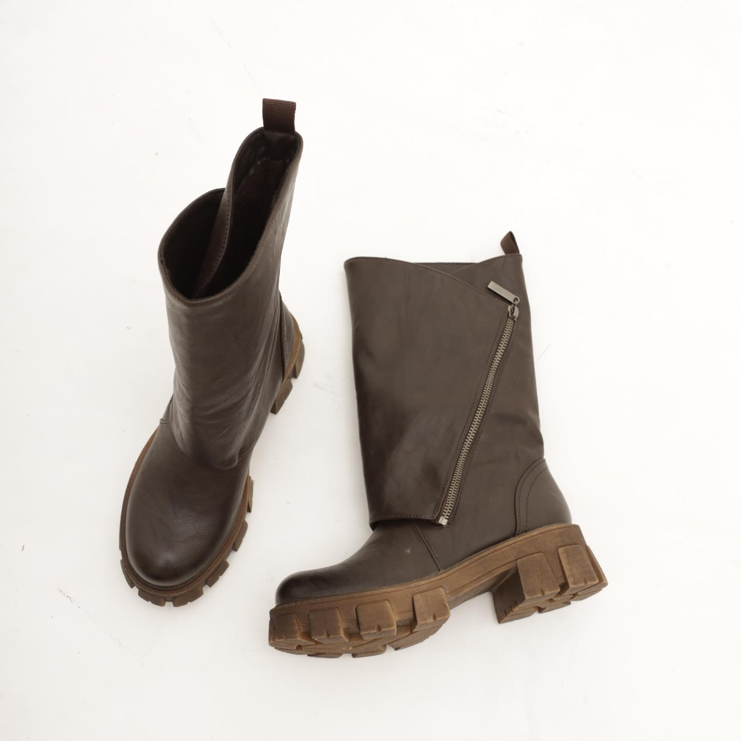 STIVALETTO RIPIEGATO PRD TESTA DI MORO MP753PUTM CHOCOLA