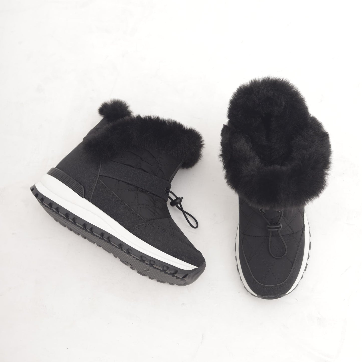 STIVALETTO SNEAKERS RUNNING NERO