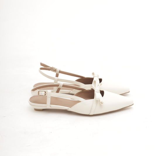 SLINGBACK FLAT FIOCCO BURRO