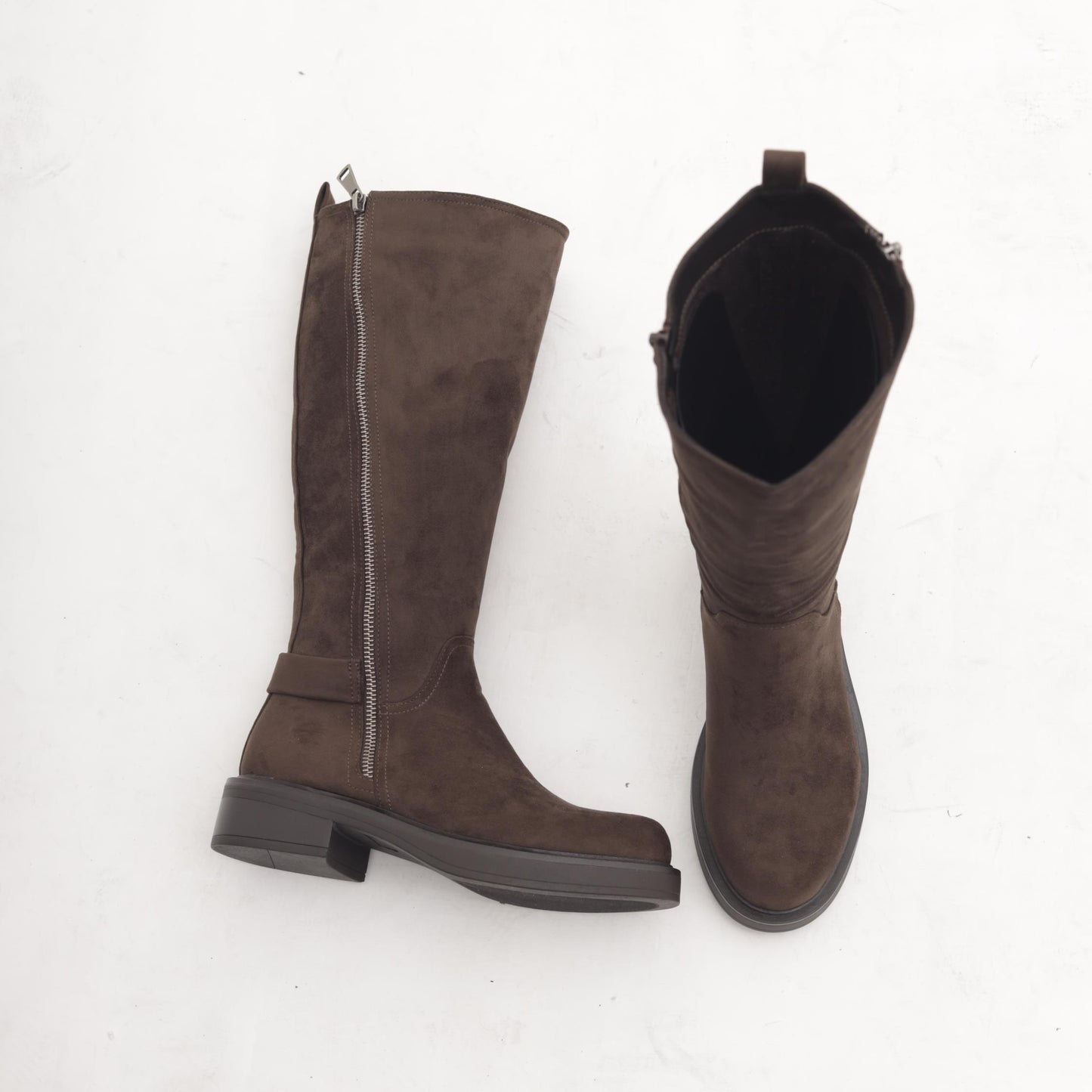 STIVALE ZIP ESTERNA TESTA DI MORO MP2744-3PUTM CHOCOLA