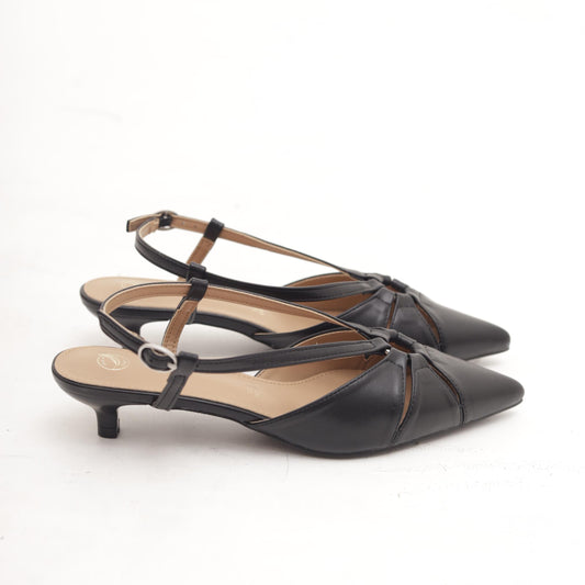 SLINGBACK ANELLO NERO