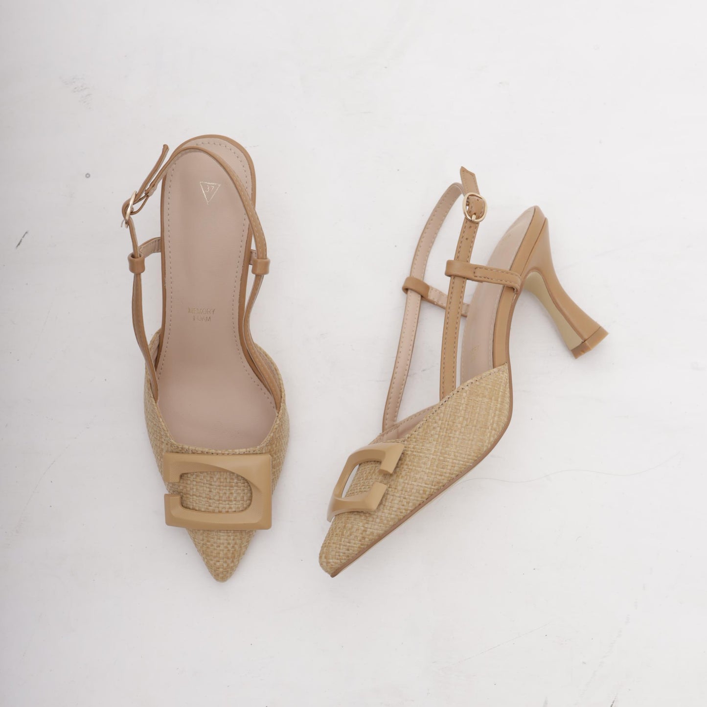 SLINGBACK CANVAS NATURALE