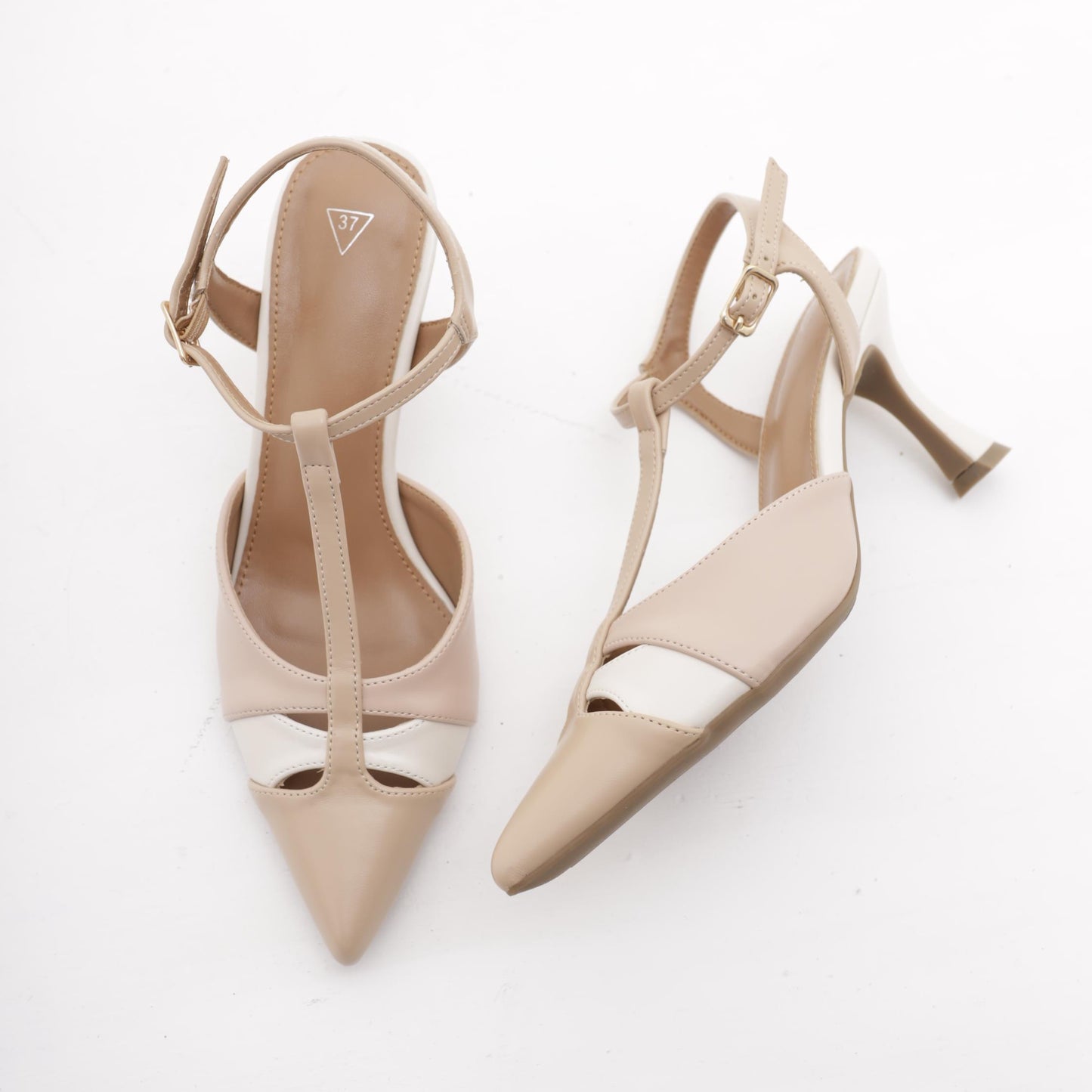 T-BAR MULTICOLORE BEIGE