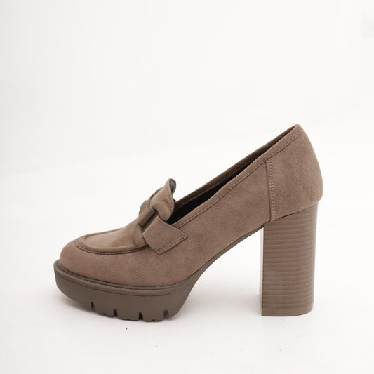 MOCASSINO PLATEAU MORSETTO TAUPE MP70013MFTA CHOCOLA