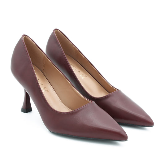 DECOLLETE BORDEAUX