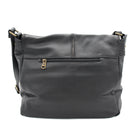 BORSA TRACOLLA ECOPELLE VINTAGE NERA 