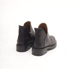 STIVALETTO ARRICCIATO NERO 
