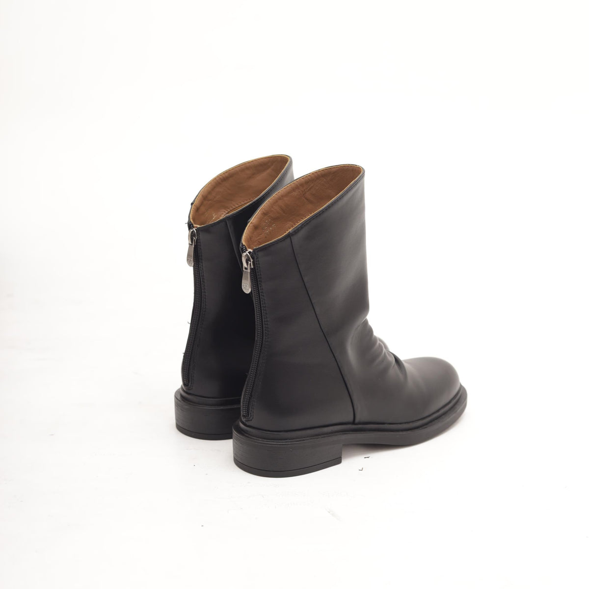 STIVALETTO BANANA NAPPA NERO 