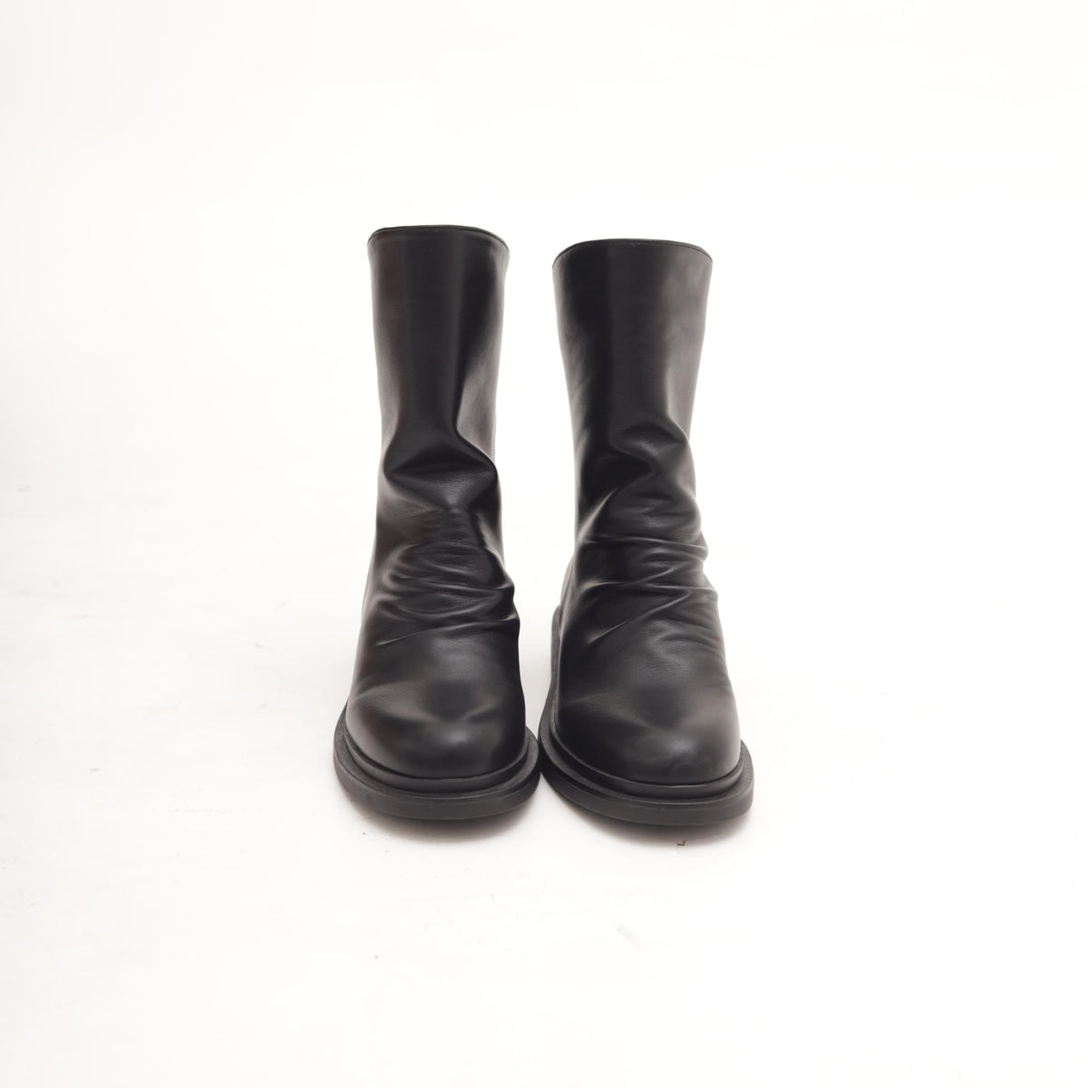 STIVALETTO BANANA NAPPA NERO 
