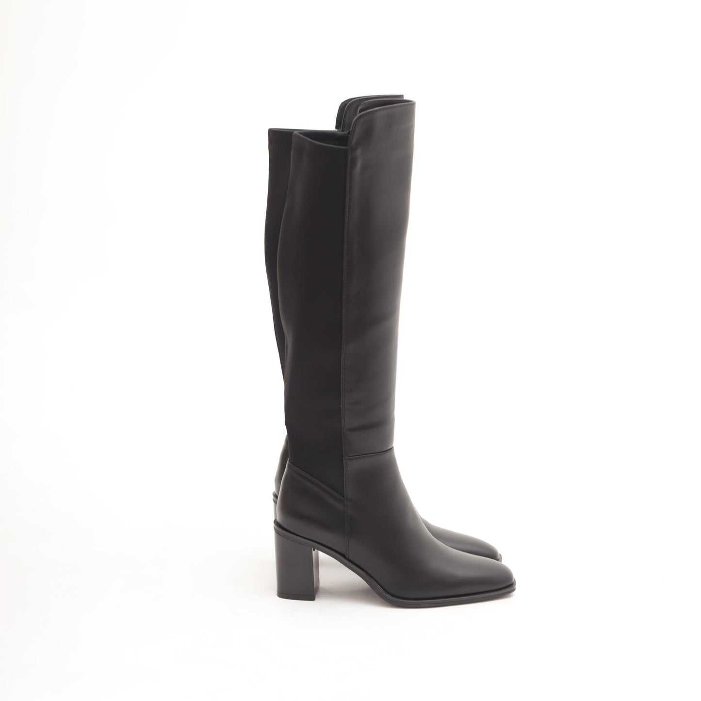 STIVALE ELASTICIZZATO NERO 