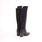 STIVALE ELASTICIZZATO NERO 