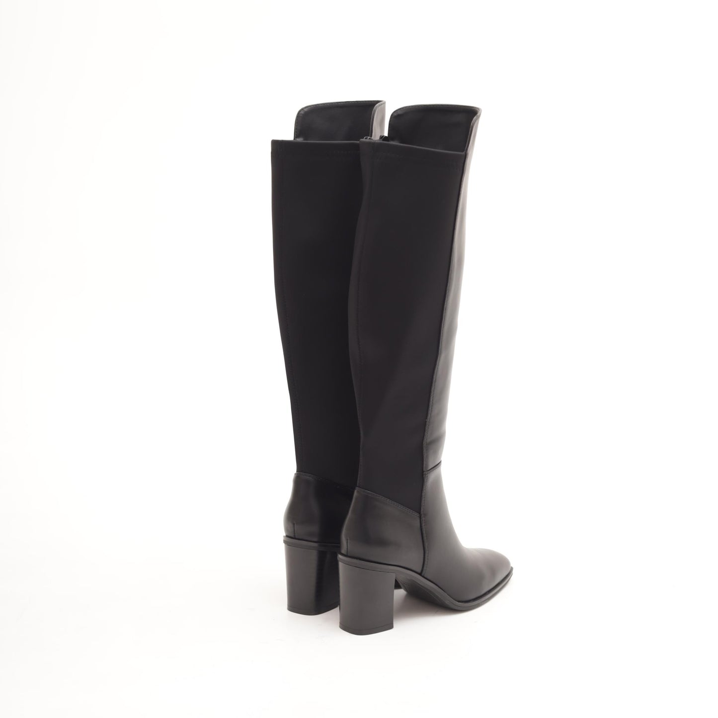 STIVALE ELASTICIZZATO NERO 