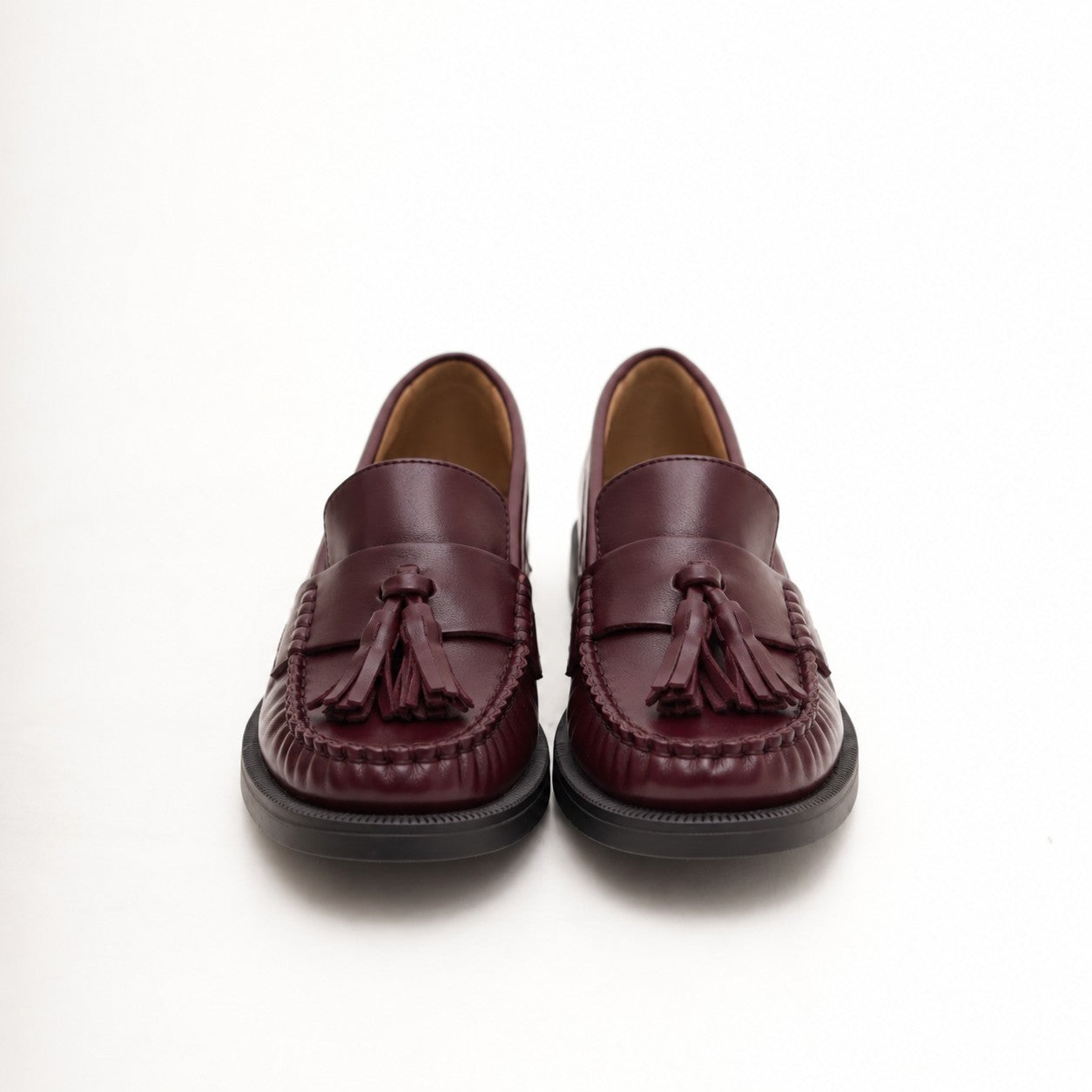 MOCASSINO NAPPINE BORDEAUX 