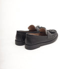MOCASSINO ARRICCIATO NAPPINE NERO 