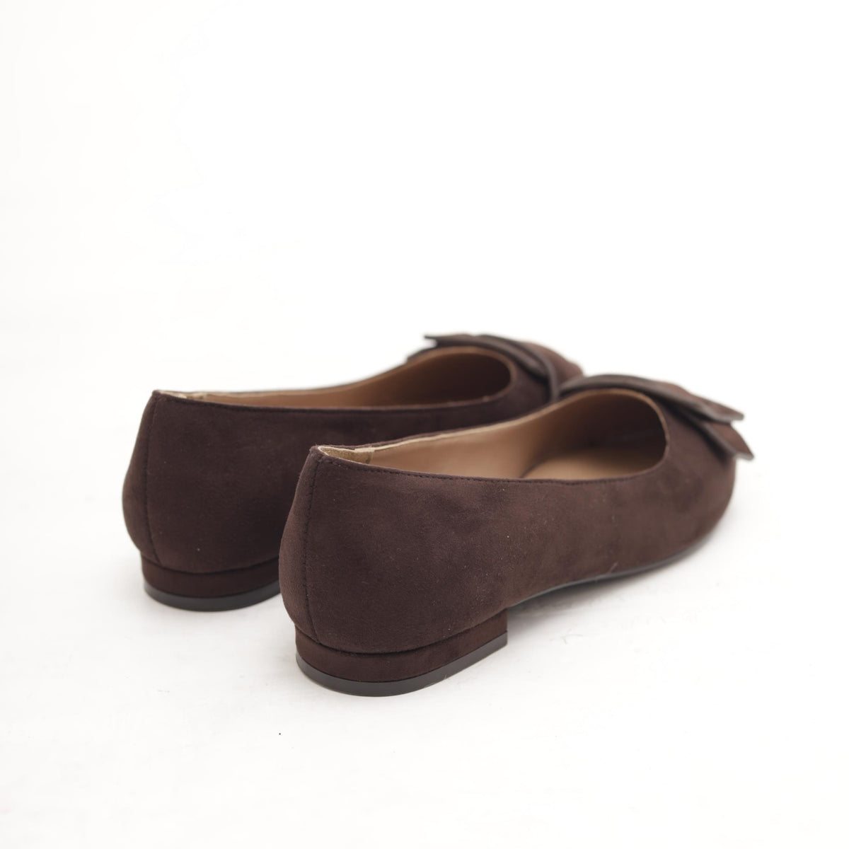 DECOLLETE FLAT MAXI FIBBIA TESTA DI MORO 