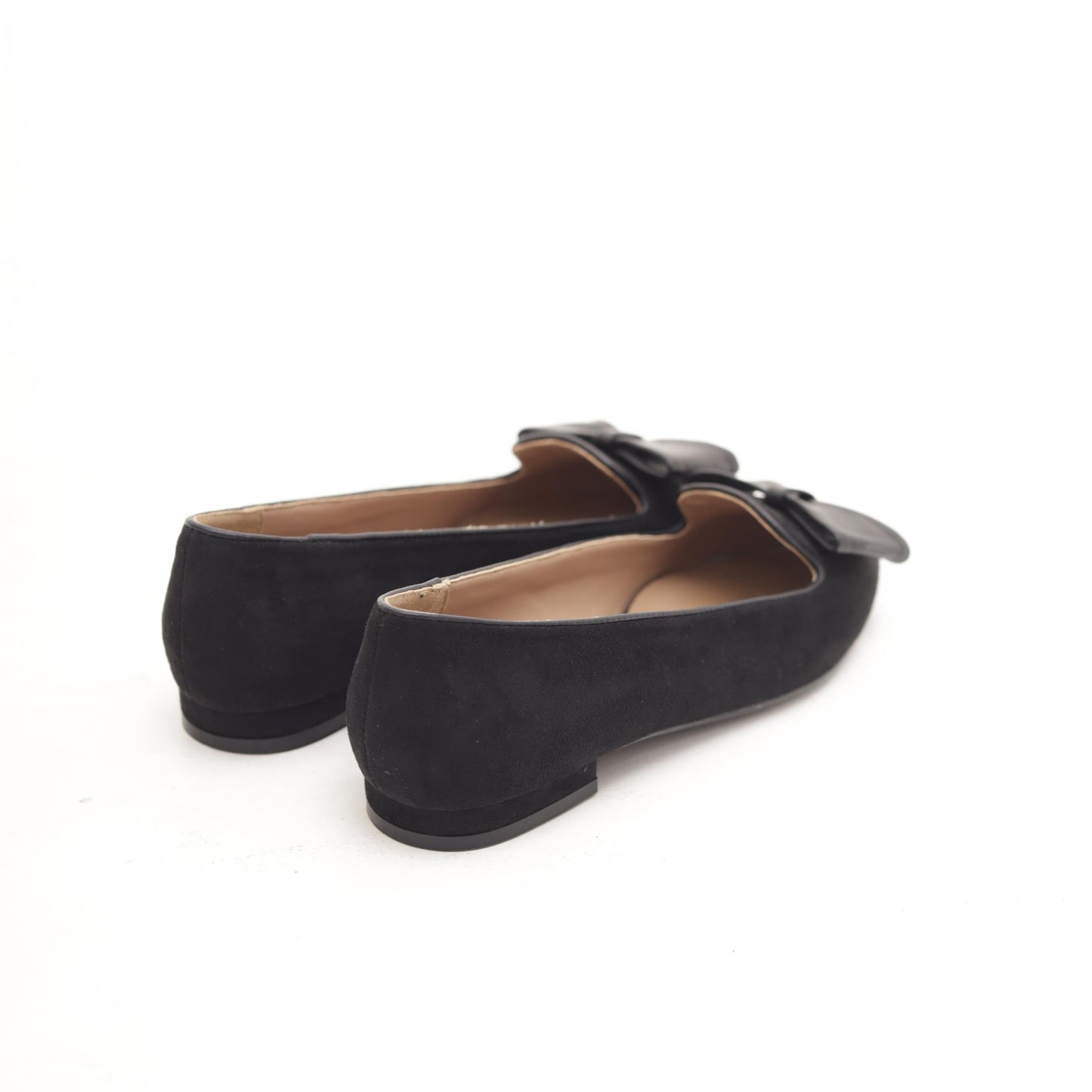 DECOLLETE FLAT FIOCCO NERO 