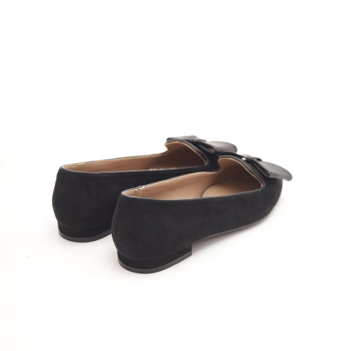 DECOLLETE FLAT FIOCCO NERO 