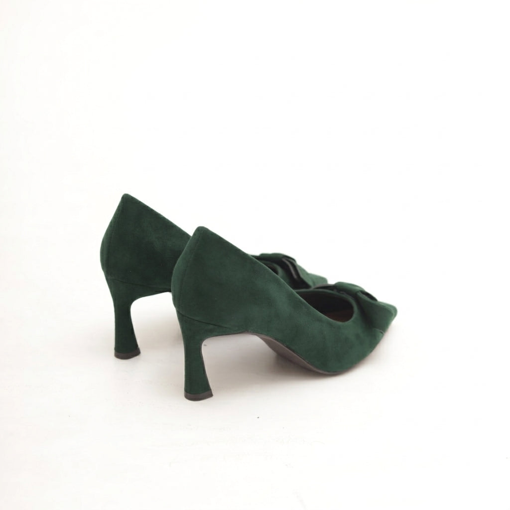 DECOLLETE FIOCCO VERDE 