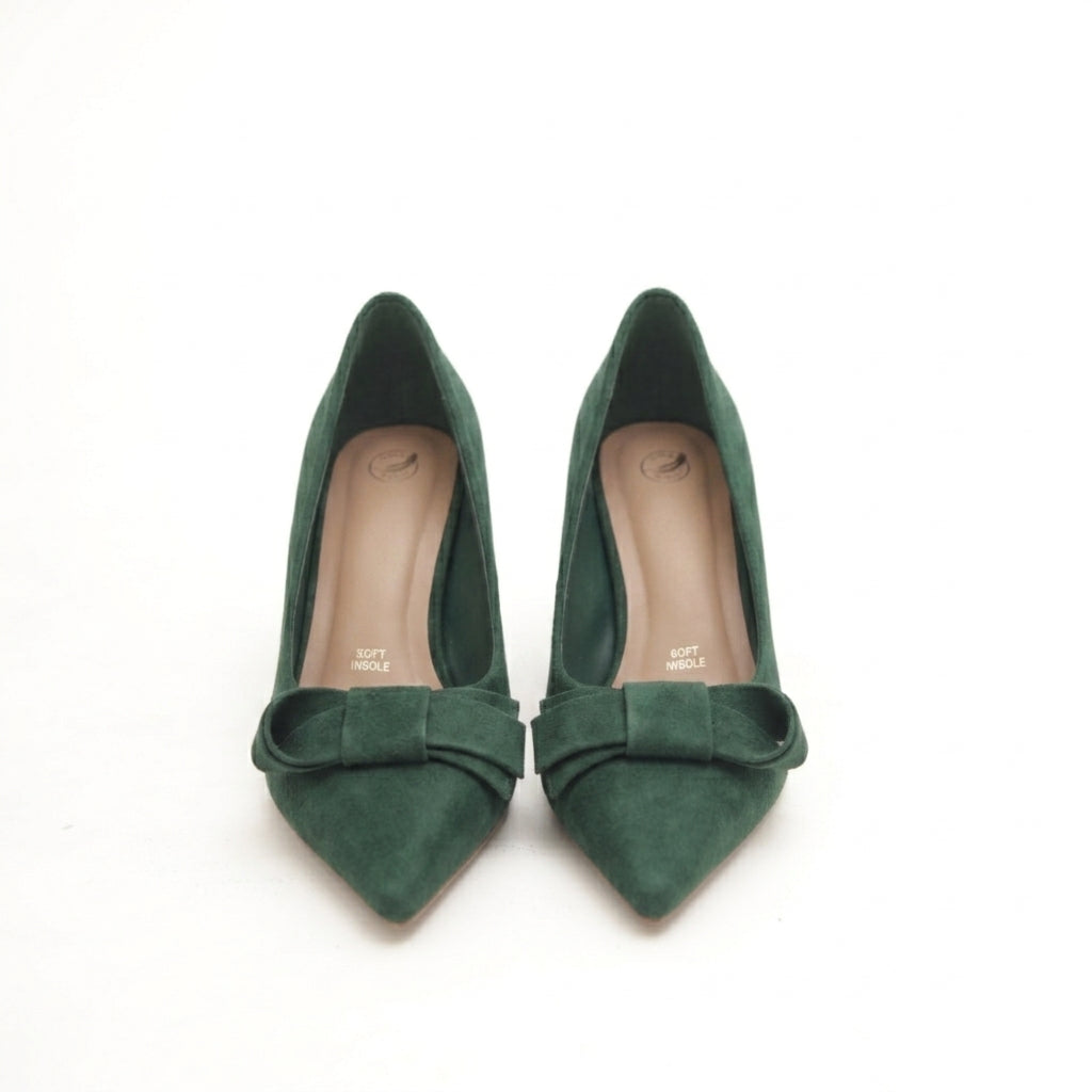 DECOLLETE FIOCCO VERDE 