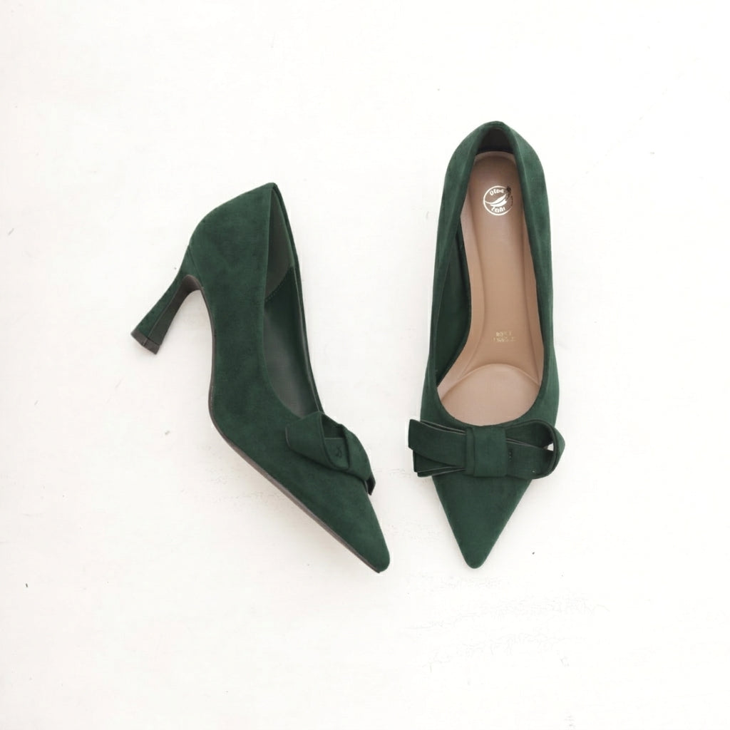 DECOLLETE FIOCCO VERDE 