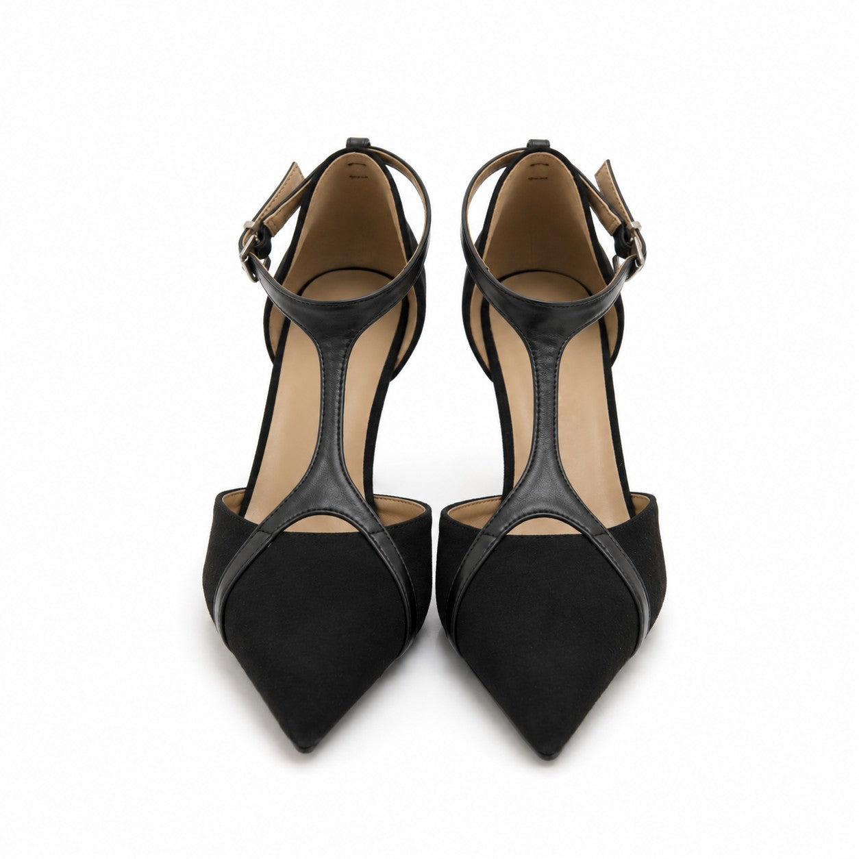 DECOLLETE T-BAR NERO 