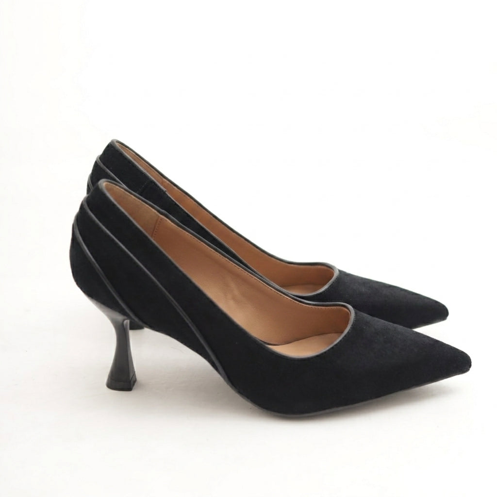 DECOLLETE PROFILI NERO 