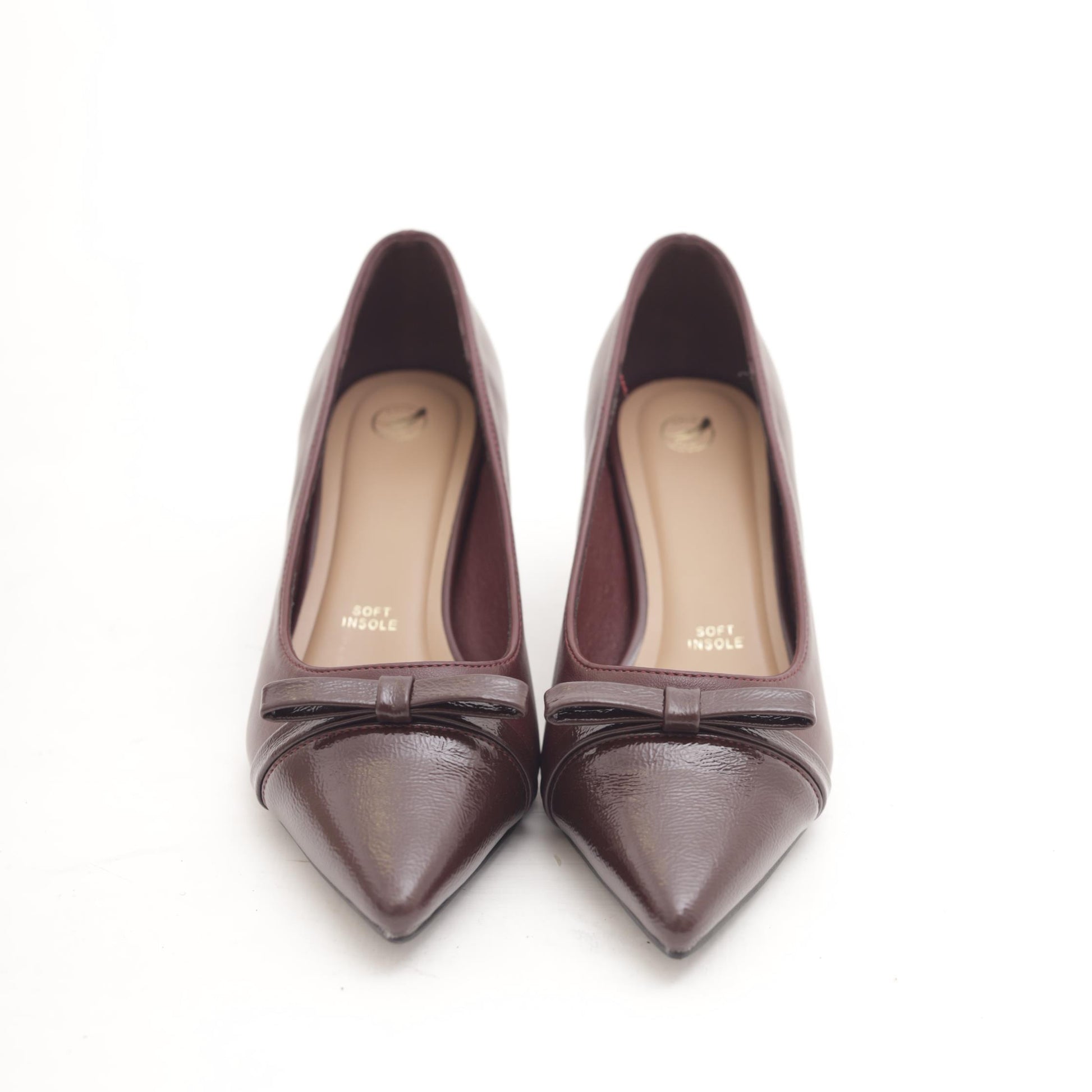 DECOLLETE FIOCCO BORDEAUX 