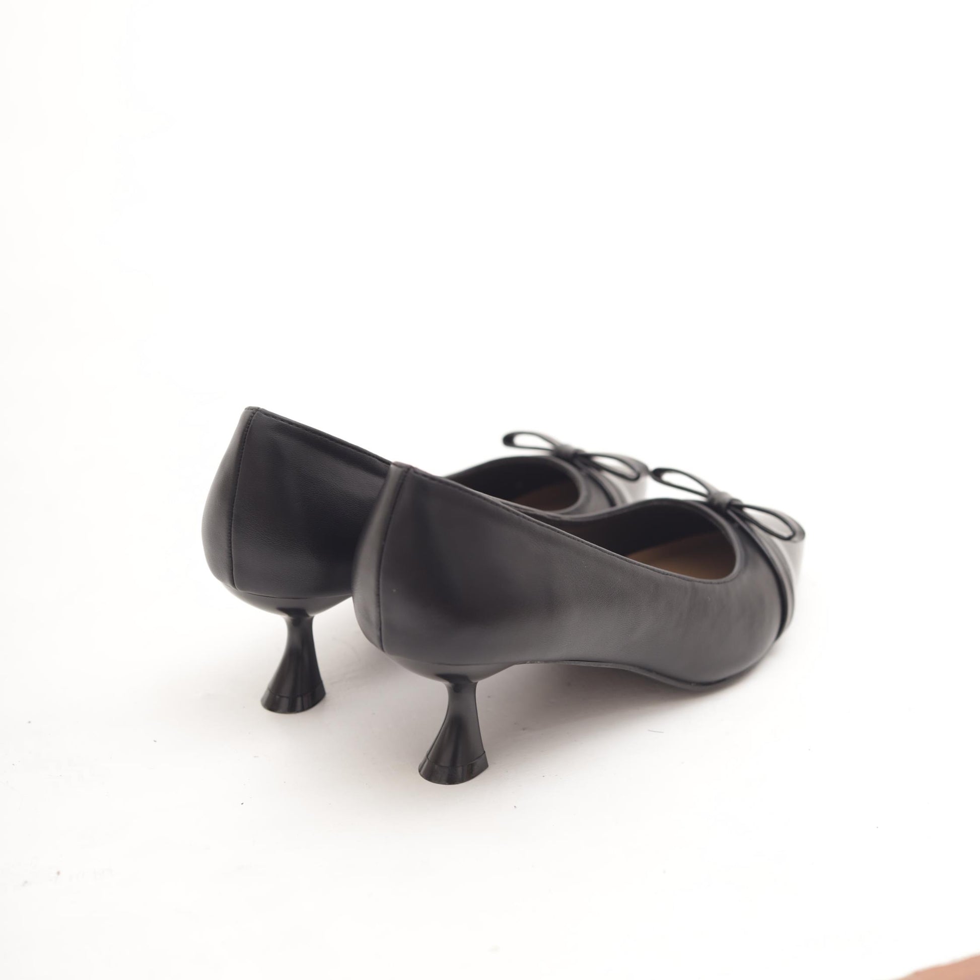 DECOLLETE FIOCCO NERO 