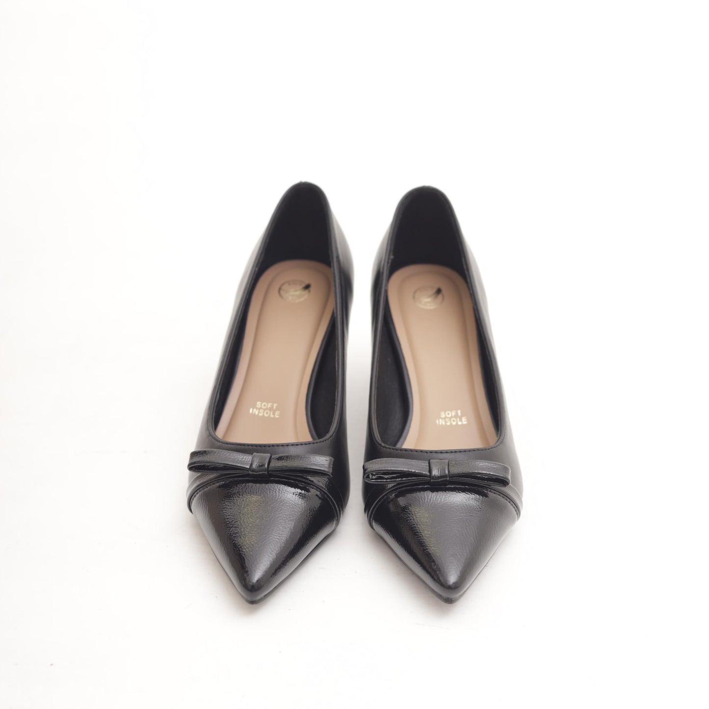 DECOLLETE FIOCCO NERO 