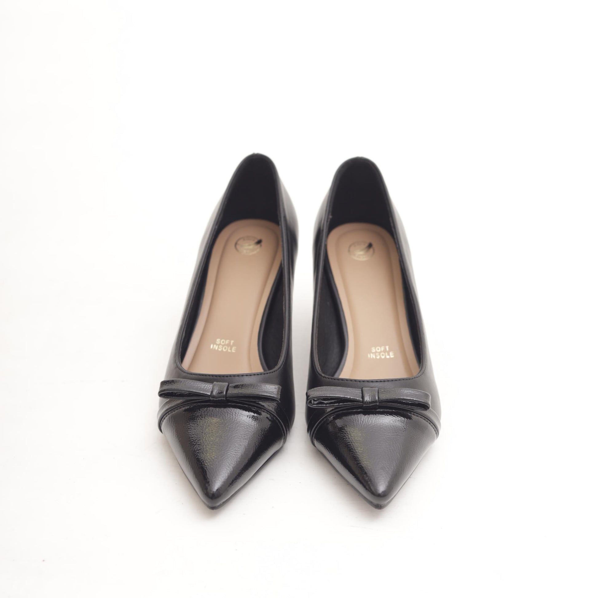 DECOLLETE FIOCCO NERO 