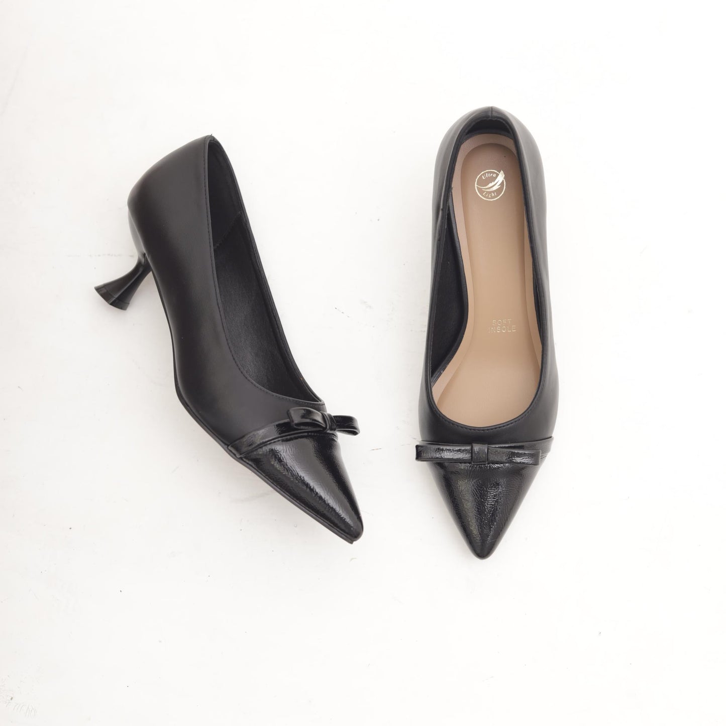 DECOLLETE FIOCCO NERO 