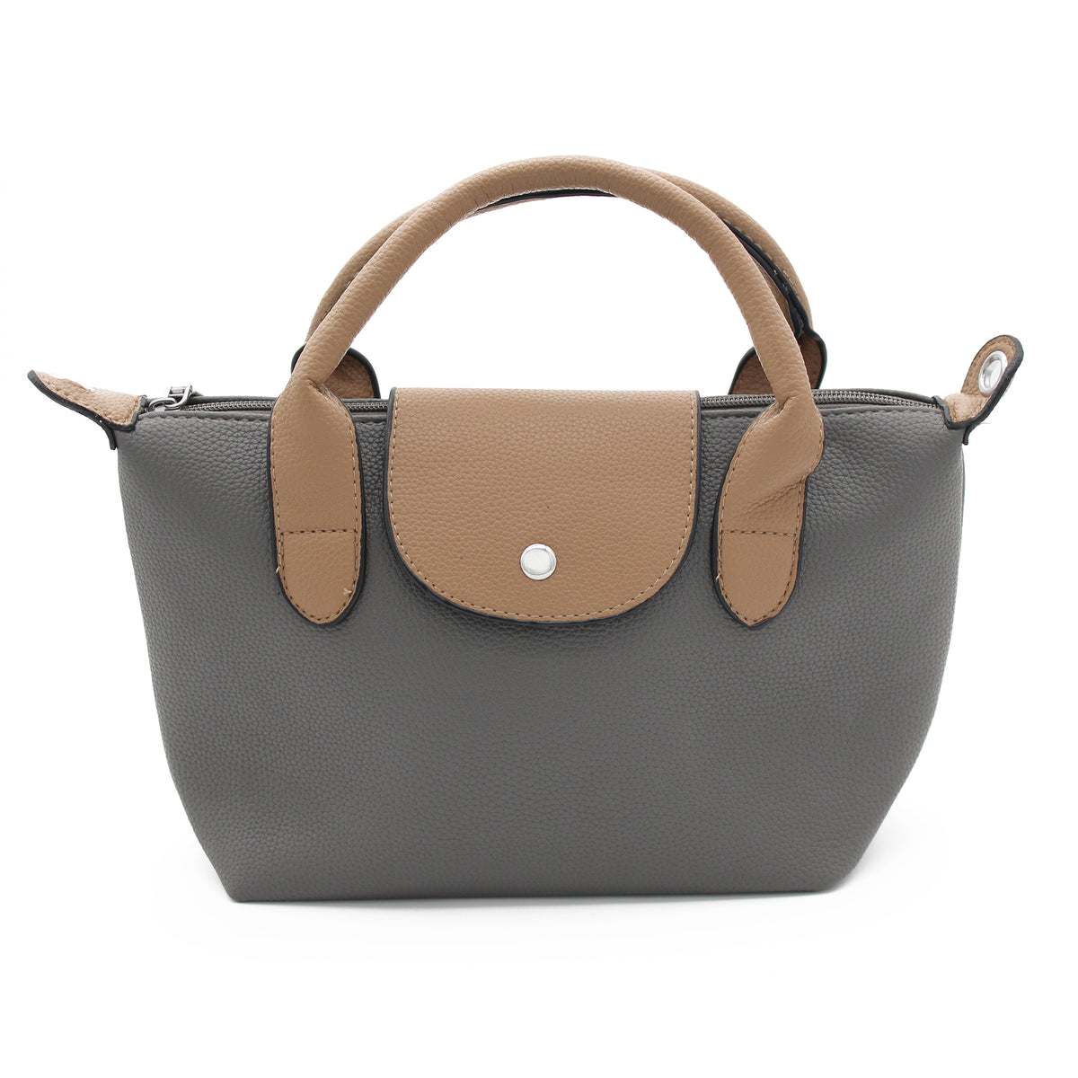 BORSA LGC ECOPELLE GRIGIA 