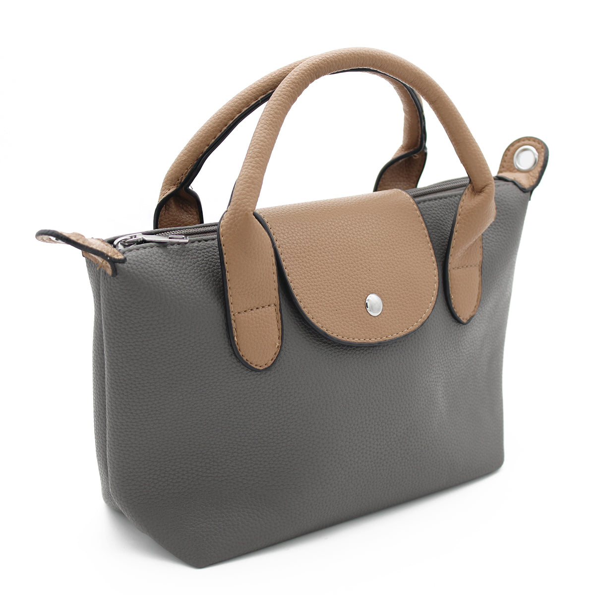 BORSA LGC ECOPELLE GRIGIA 