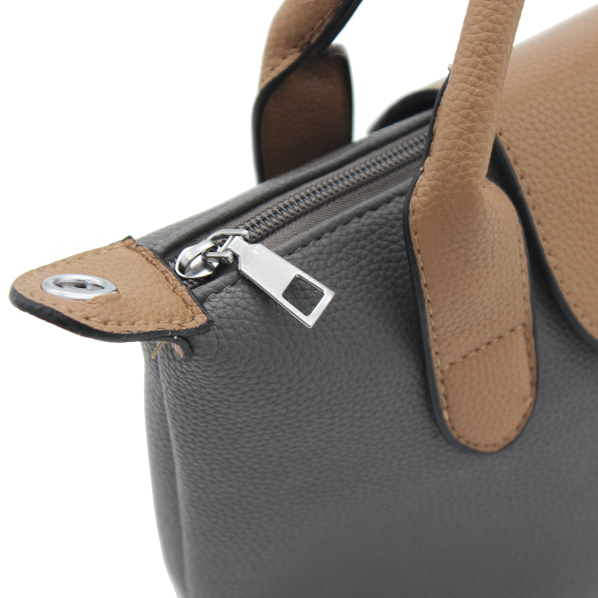 BORSA LGC ECOPELLE GRIGIA 