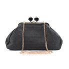 BORSA PASTICCINO COCCO NERO 